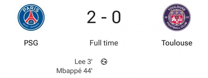 [FotMob] &quot;PSG 커리어 첫 트로피&quot; 오늘자 PSG CM \